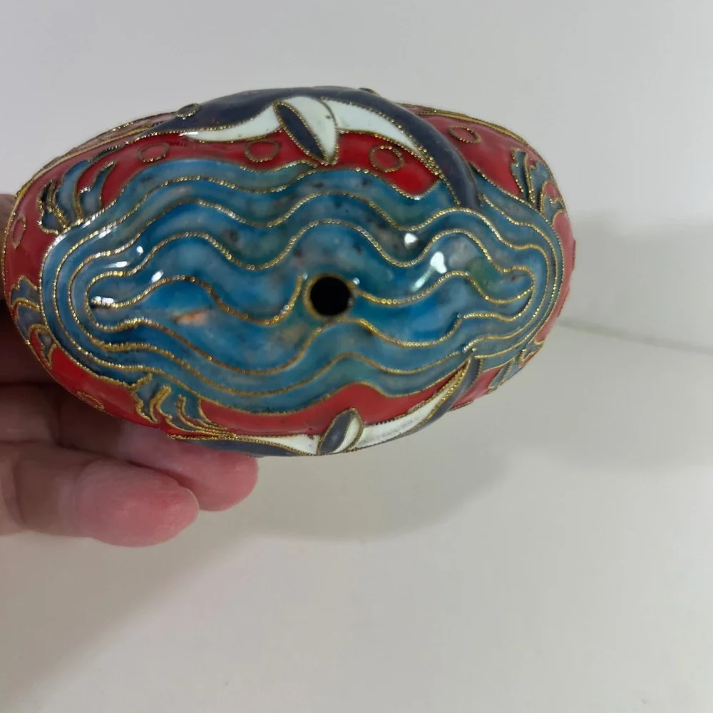 Dillards Trimmings Cloisonne Noahs Ark Christmas Ornament 2007
